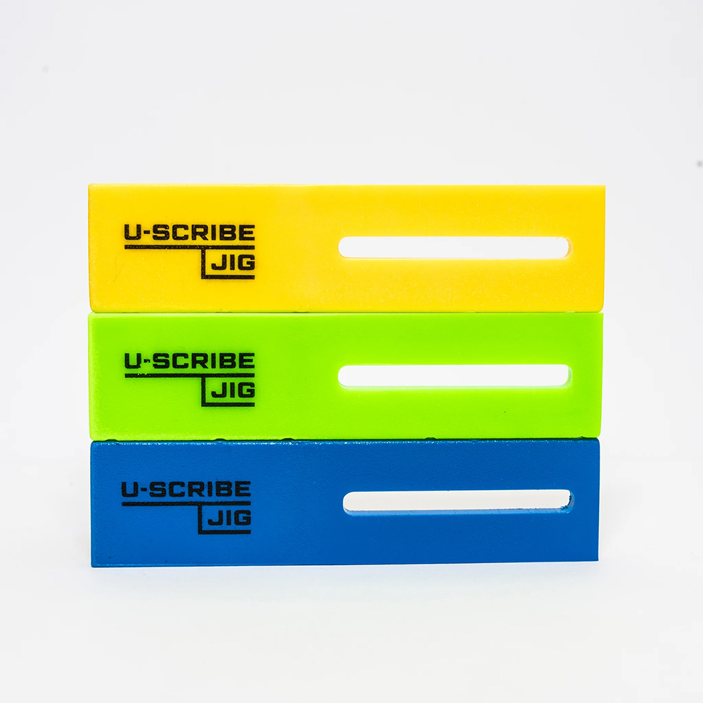 U Scribe Jig Set - Precisie Timmerwerk Gereedschap Voor Kastmontage En Houtbewerking