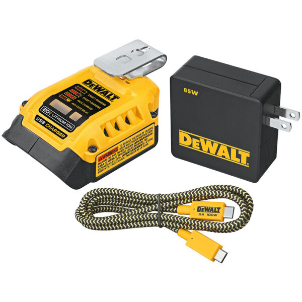 Dewalt DCB094K-QW 18V XR® USB-lader