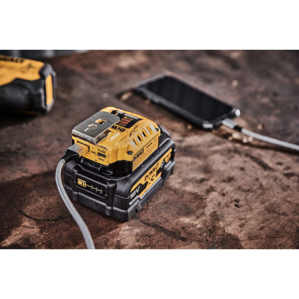 Dewalt DCB094K-QW 18V XR® USB-lader - Bilde 6