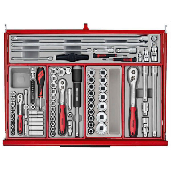 Teng Tools TKS26R1033T 26" PRO35™ Mega Master verktøysett 1033 deler rød - Bilde 3