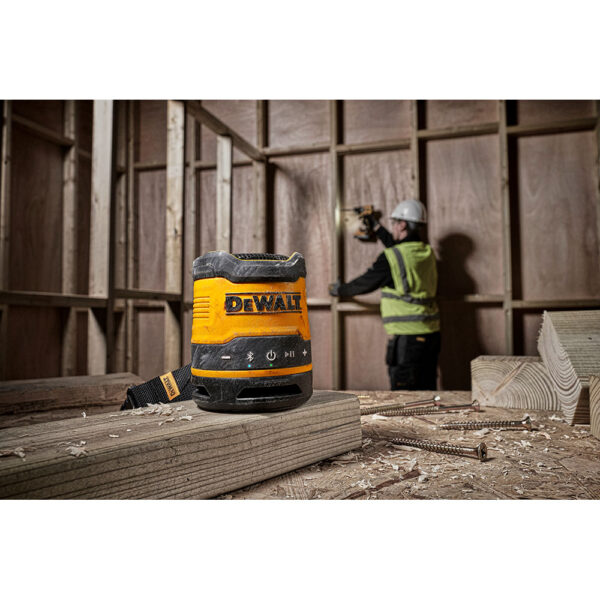 Dewalt DCR009-XJ Kompakt USB-C Bluetooth-høyttaler - Bilde 5