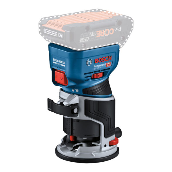 Bosch GKF 18V-8 Batteridrevet kantfres - Bilde 2