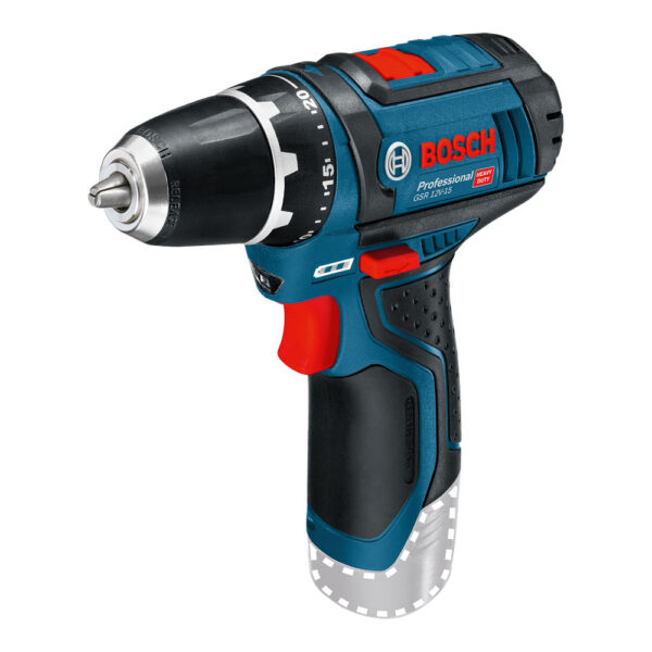 Bosch GSR 12V-15 Batteridrevet bor-/skrumaskin - Bilde 2