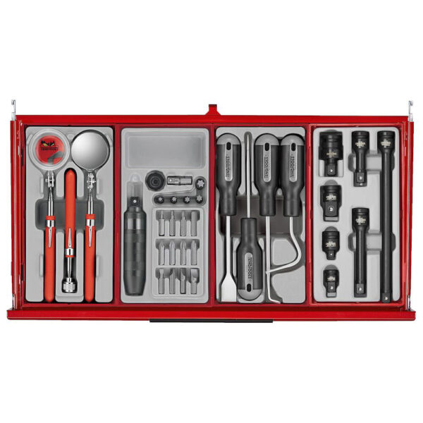 Teng Tools TKS26R1033T 26" PRO35™ Mega Master verktøysett 1033 deler rød - Bilde 6