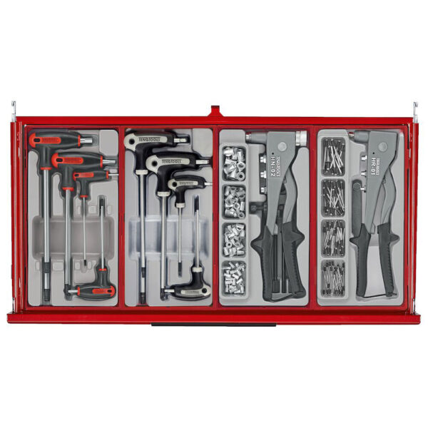 Teng Tools TKS26R1033T 26" PRO35™ Mega Master verktøysett 1033 deler rød - Bilde 7