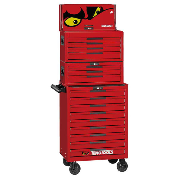 Teng Tools TKS26R1033T 26" PRO35™ Mega Master verktøysett 1033 deler rød