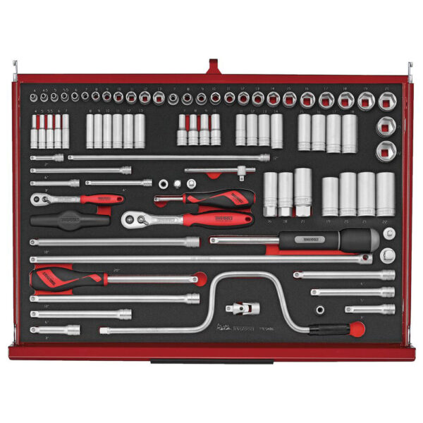 Teng Tools TKW26R278F 26" PRO35™ FOAM Verktøyvogn 278 deler rød - Bilde 5