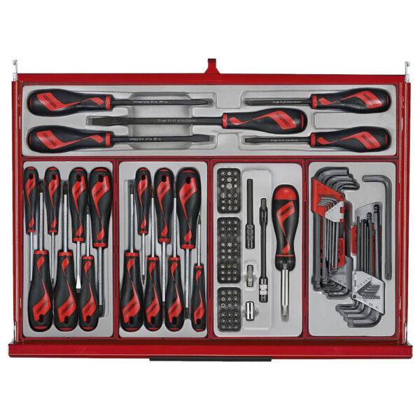 Teng Tools TKW26R628T 26" 26" PRO35™ Verktøyvogn 628 deler rød - Bilde 7