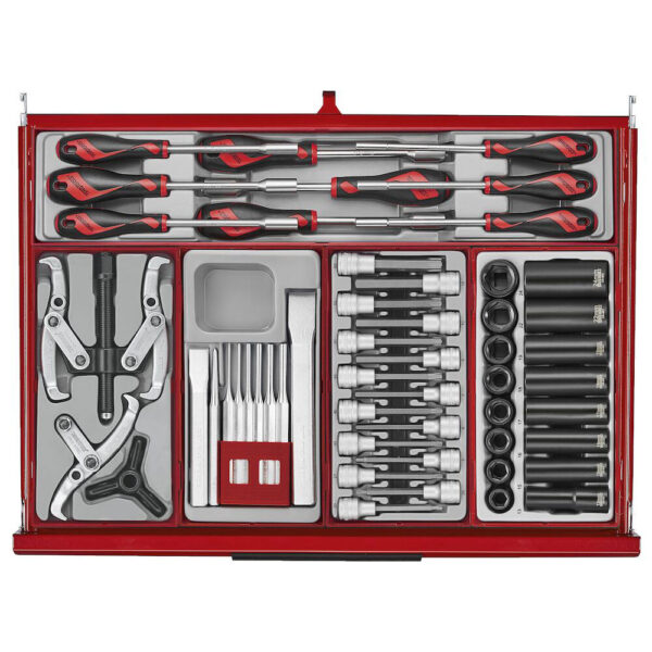 Teng Tools TKW26R628T 26" 26" PRO35™ Verktøyvogn 628 deler rød - Bilde 4