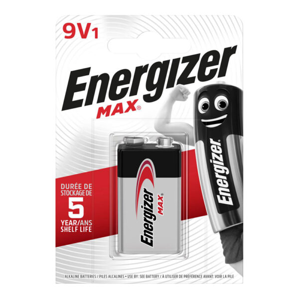 Energizer MAX 9V Batteri