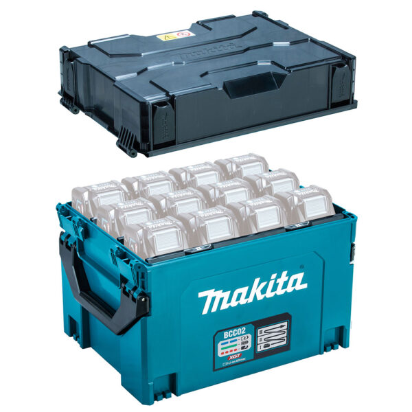 MAKITA BCC02 Batterilader kasse XGT ® 40V - Bilde 2