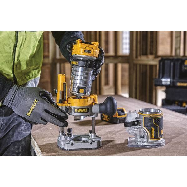 Dewalt DCW604NT-XJ 18V XR 1/2" Børsteløs håndoverfres - Naken i TSTAK - Bilde 3