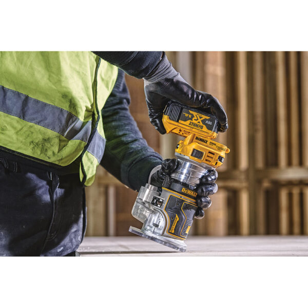 Dewalt DCW604NT-XJ 18V XR 1/2" Børsteløs håndoverfres - Naken i TSTAK - Bilde 5