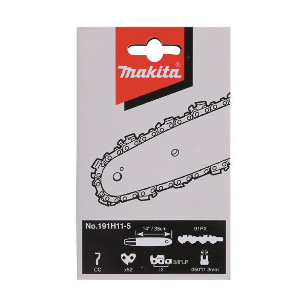 MAKITA 191H11-5 Sagkjede: -52, 3/8", 1,3 mm, 14" / 35 cm, 91PX - Bilde 2