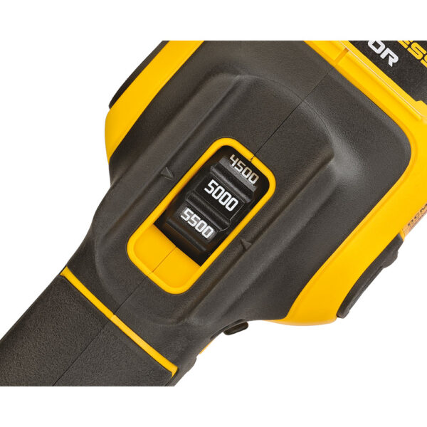 Dewalt DCM848N-XJ 18V XR Børsteløs 125 mm Dual Action Poleringsmaskin - Naken i pappeske - Bilde 3