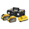 Dewalt DCB118Y2T-QW Startsett XR FlexVolt 54V 2 x 12,0Ah med hurtiglader