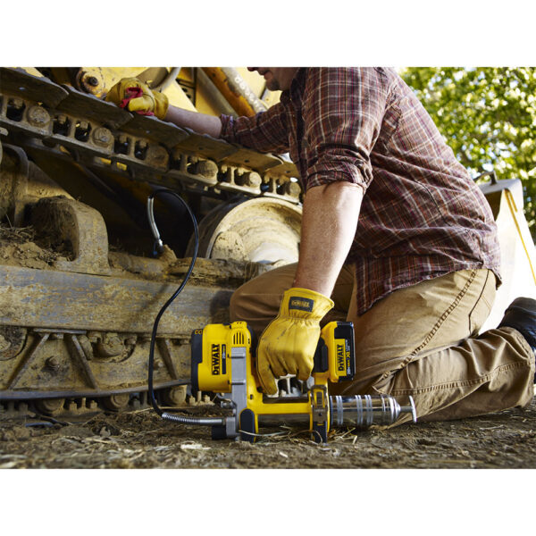 Dewalt DCGG571M1-QW 18V XR Fettsprøyte – Komplett i koffert - Bilde 4
