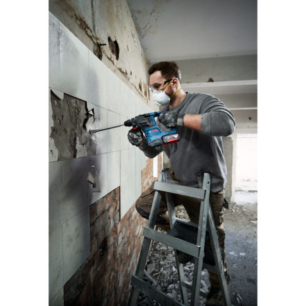 Bosch GBH 18V-22 Batteridrevet borhammer med SDS plus - Bilde 9
