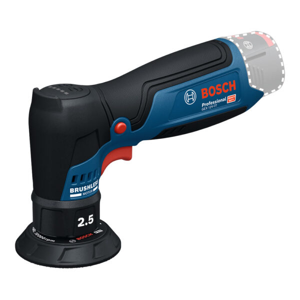 Bosch GEX 12V-77 Batteridrevet eksentersliper