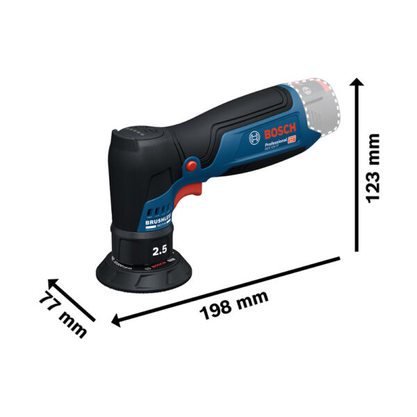 Bosch GEX 12V-77 Batteridrevet eksentersliper - Bilde 2