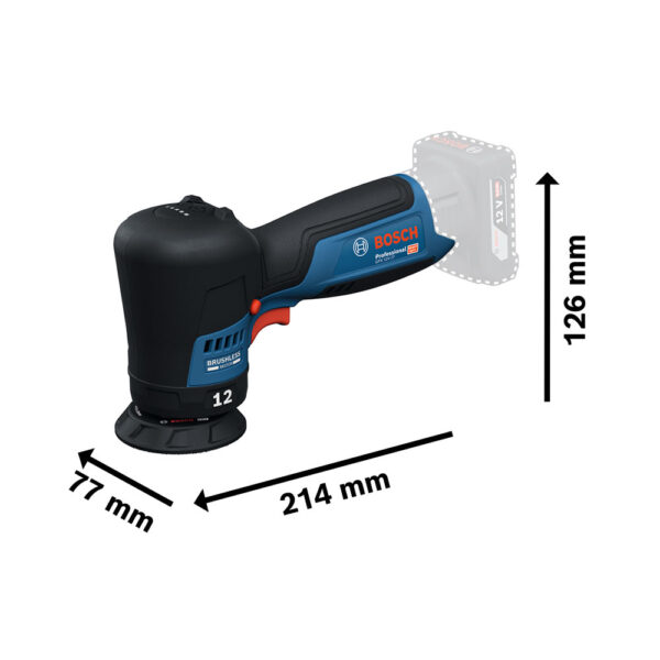 Bosch GPX 12V-77 Poleringsmaskiner - Bilde 2