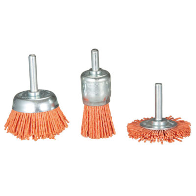 MAKITA D-70742 Nylonbørstesett til drill, K80, 3 pk