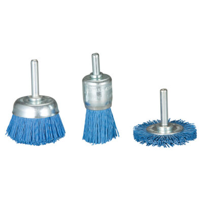 MAKITA D-70758 Nylonbørstesett til drill, K240, 3 pk