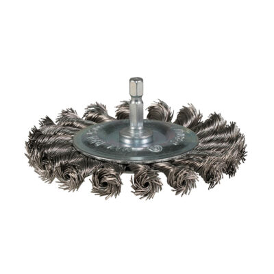 MAKITA D-76722 Stålbørste hjul, 100 mm, Rustfri