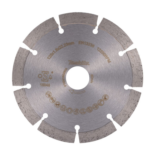 MAKITA D-80086 Diamantskive Økonomi 125x22,23mm - Bilde 2