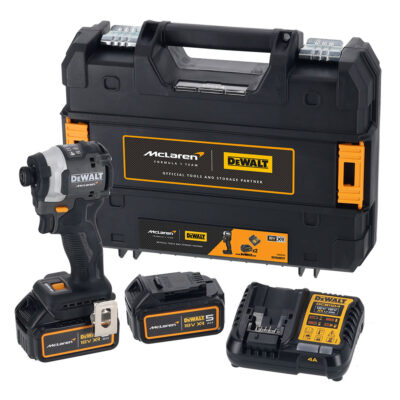 Dewalt DCF85MP2T-QW McLAREN 18V XR børsteløs slagtrekker – Komplett i TSTAK