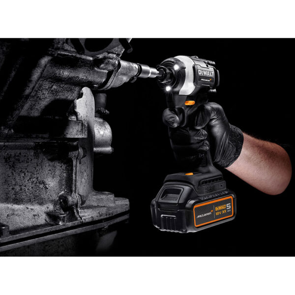 Dewalt DCF85MP2T-QW McLAREN 18V XR børsteløs slagtrekker – Komplett i TSTAK - Bilde 3