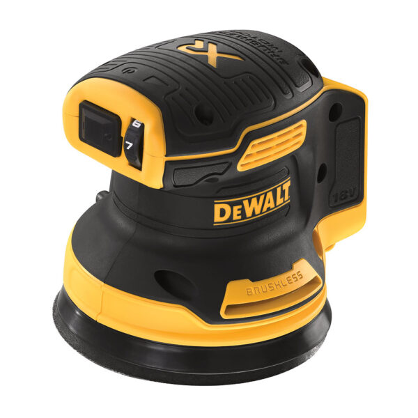 Dewalt DCW210N-XJ 18V XR Børsteløs 125 mm Eksentersliper - Naken i pappeske