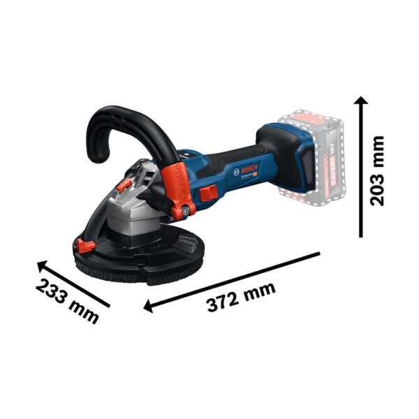 Bosch GBR 18V-15 S Betongsliper - Bilde 3
