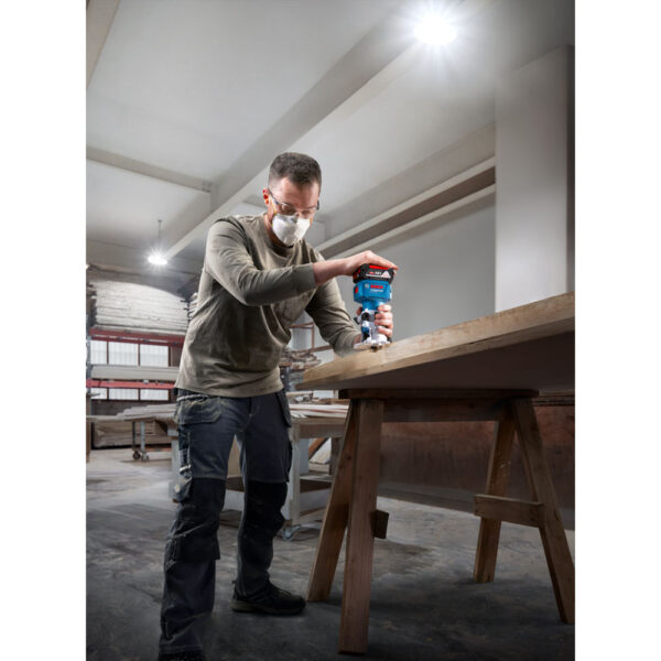 Bosch GLF 18V-8 Batteridrevet kantfres - Bilde 6