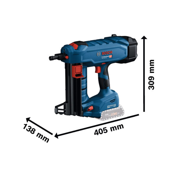 Bosch GNB 18V-38 Batteridrevet betongspikerpistol - Bilde 2