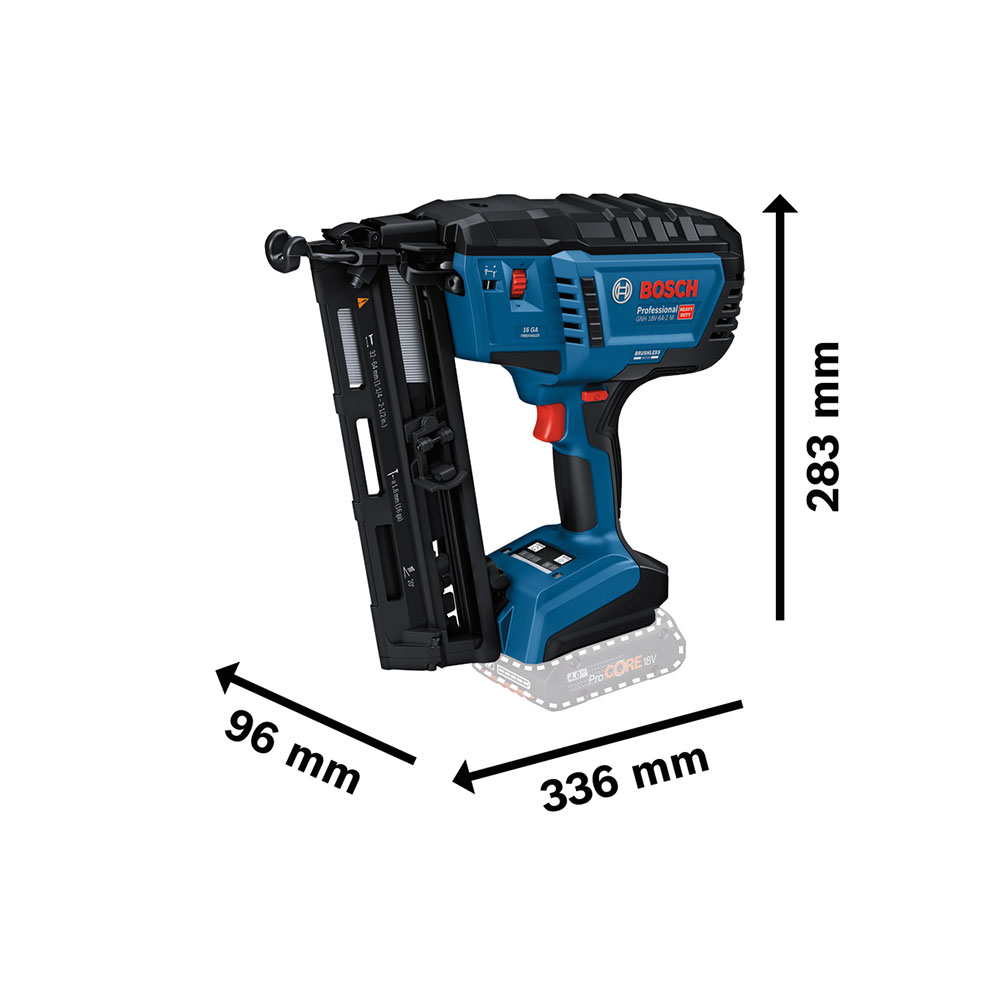 Bosch GNH 18V-64-2 M Batteridrevne spikerpistoler - Bilde 2