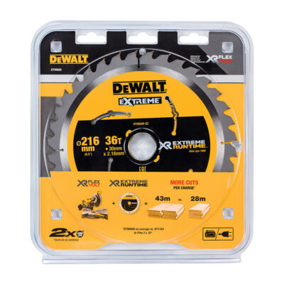 Alternative view of Dewalt DT99569-QZ FlexVolt Sirkelsagblad 216 x 30 mm 36T