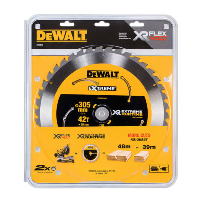 Alternative view of Dewalt DT99574-QZ FlexVolt Sirkelsagblad 305 x 30 mm 42T