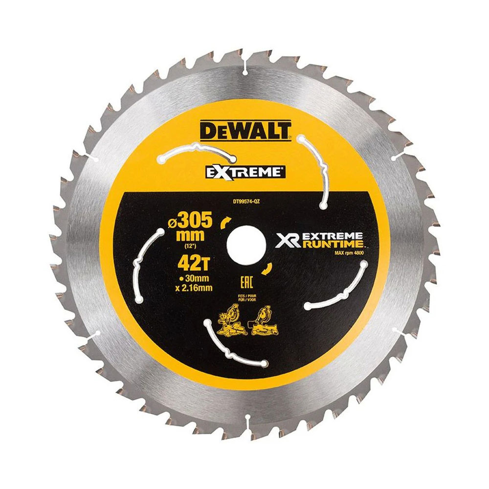 Dewalt DT99574-QZ FlexVolt Sirkelsagblad 305 x 30 mm 42T