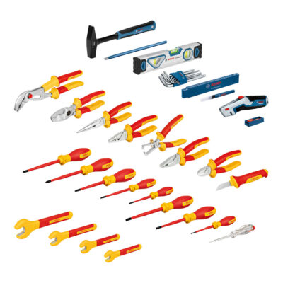 Bosch Kombinasjonssett Elektrikerkoffert 37 deler