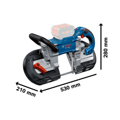 Alternative view of Bosch GCB 18V-127 Batteridrevet båndsag