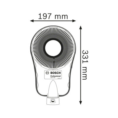 Alternative view of Bosch GDE 162 Universalstøvavsug
