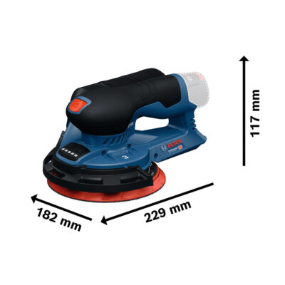 Alternative view of Bosch GEX 12V-150-3 Batteridrevet eksentersliper