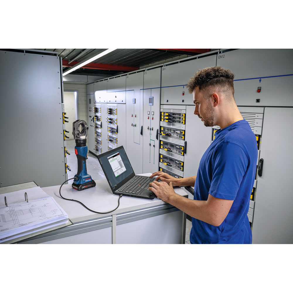 Bosch GPH 18V-60 Batteridrevet hydraulisk krympeverktøy - Bilde 6