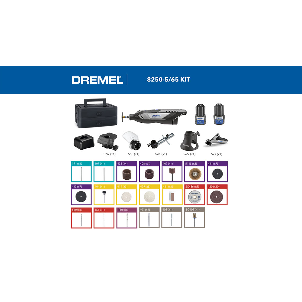 DREMEL® 8250 Universalverktøy Platinum+ - Bilde 8