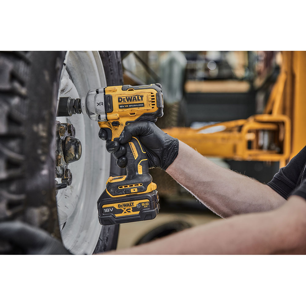 Dewalt DCF891NT-XJ 18V XR Børsteløs muttertrekker 1/2 låsering – Naken i TSTAK - Bilde 4