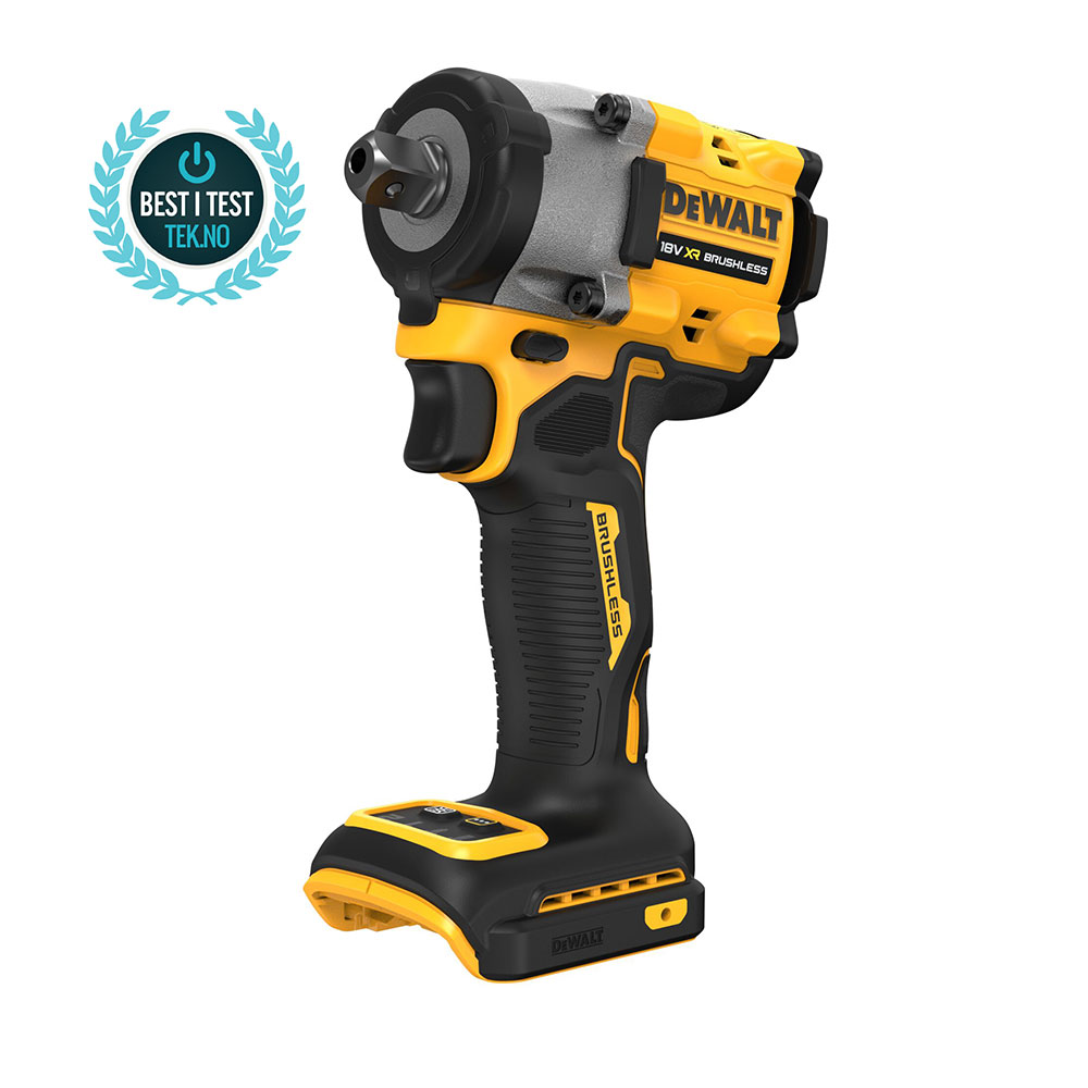 Dewalt DCF922N-XJ 18V XR Børsteløs, kompakt muttertrekker 1/2" – Naken i pappeske