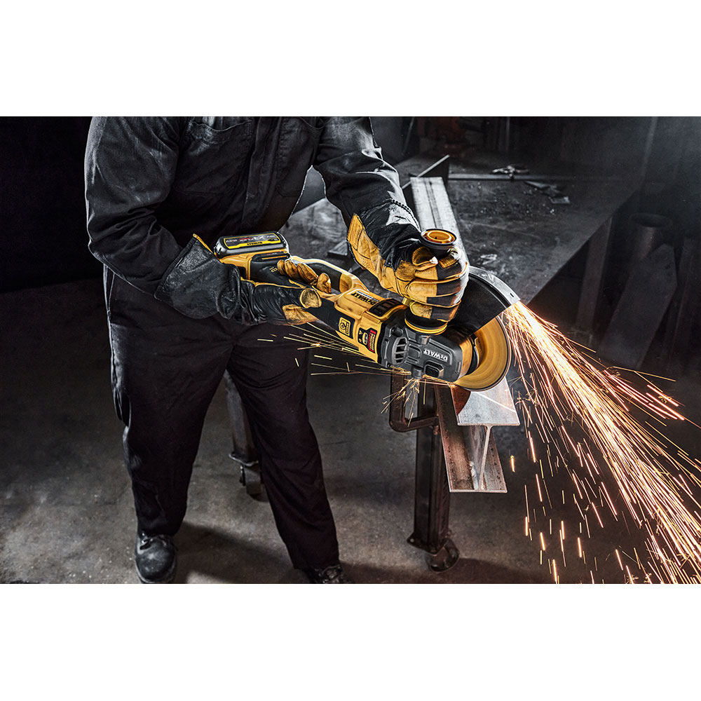 Dewalt DCG460N-XJ Vinkelsliper XR FlexVolt 54V 230mm – Naken i pappeske - Bilde 5