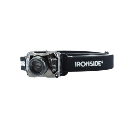 Ironside Hodelykt Hybrid m/oppladbart batteri og hjelmfeste 630 lumen