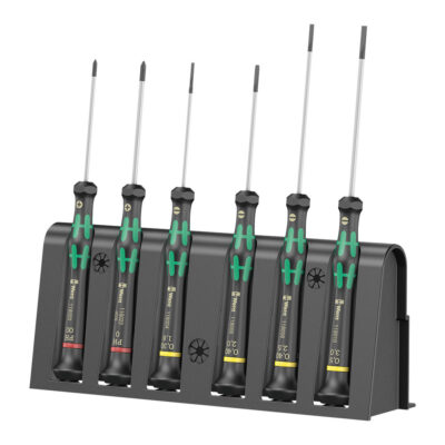 Wera 2035/6 A Skrutrekkersett Elektronikk 6stk